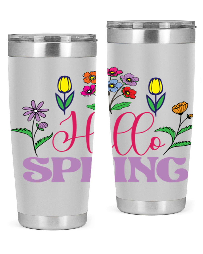 Hello Spring  233#- spring- Tumbler