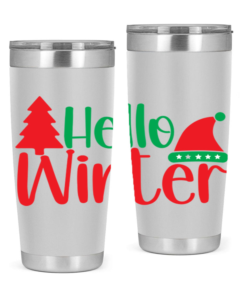 Hello Winter 180#- winter- Tumbler