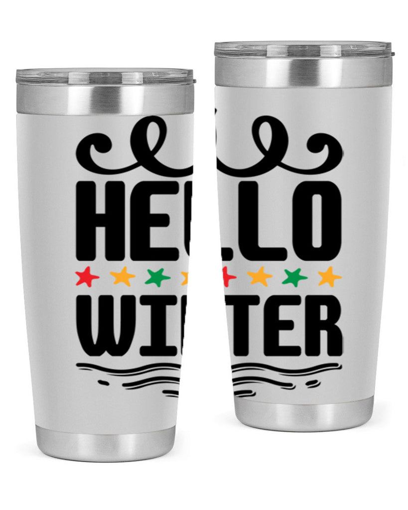 Hello Winter 185#- winter- Tumbler