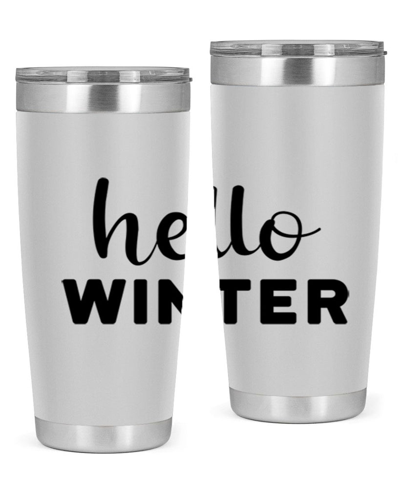 Hello Winter 186#- winter- Tumbler