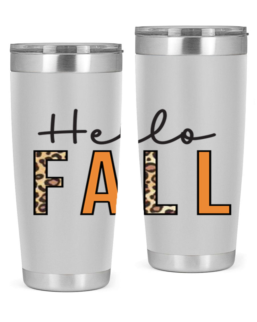 Hello fall 276#- fall- Tumbler