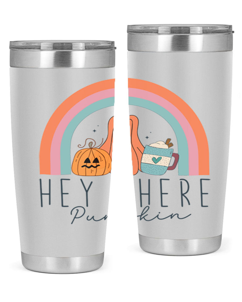 Hey There Pumpkin 309#- fall- Tumbler