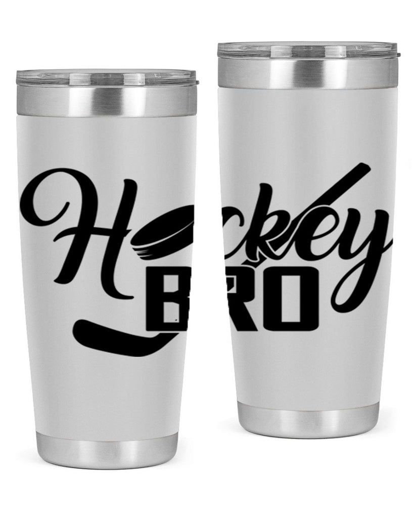 Hockey bro 1190#- hockey- Tumbler