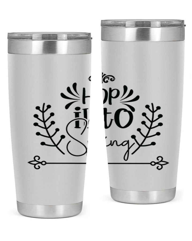 Hop into Spring 248#- spring- Tumbler