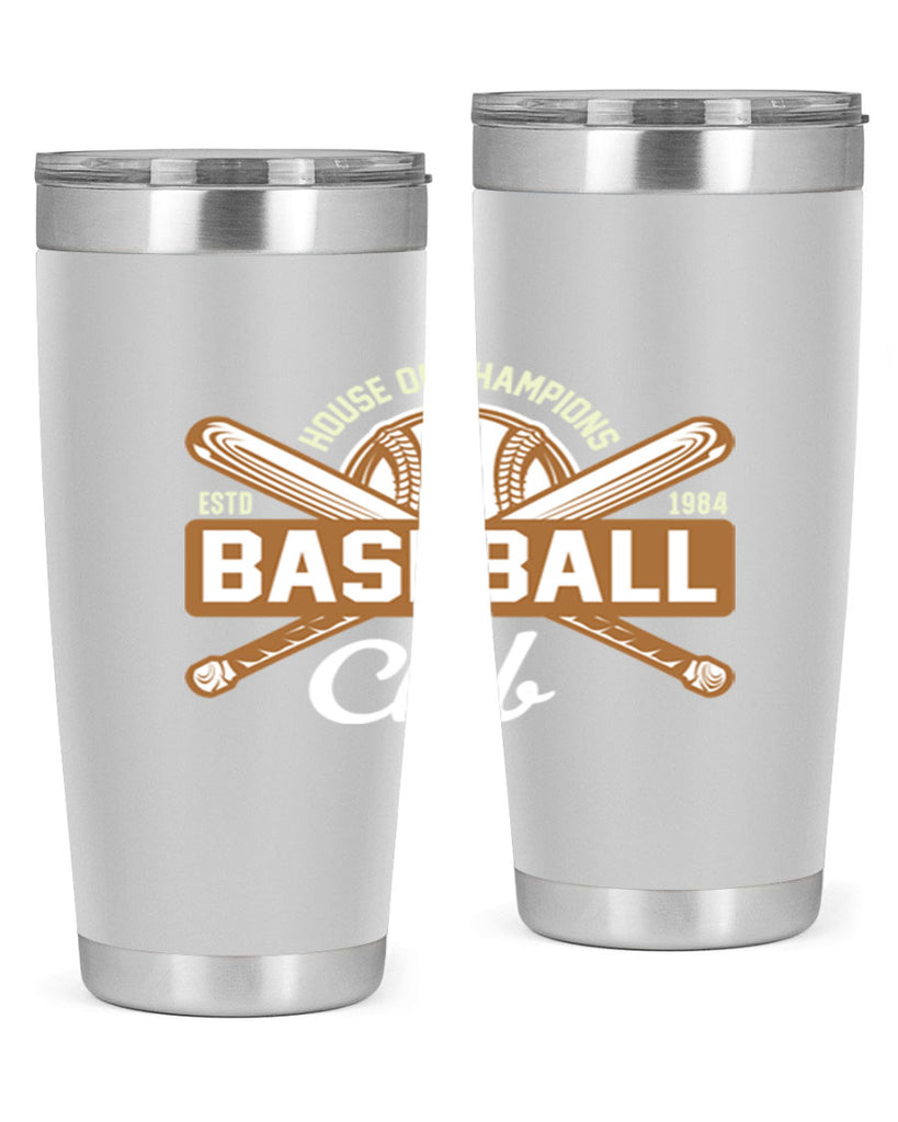 House 1178#- baseball- Tumbler
