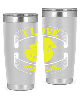 I Love Rubber duck Style 41#- duck- Tumbler