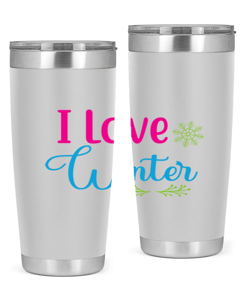 I Love Winter 225#- winter- Tumbler
