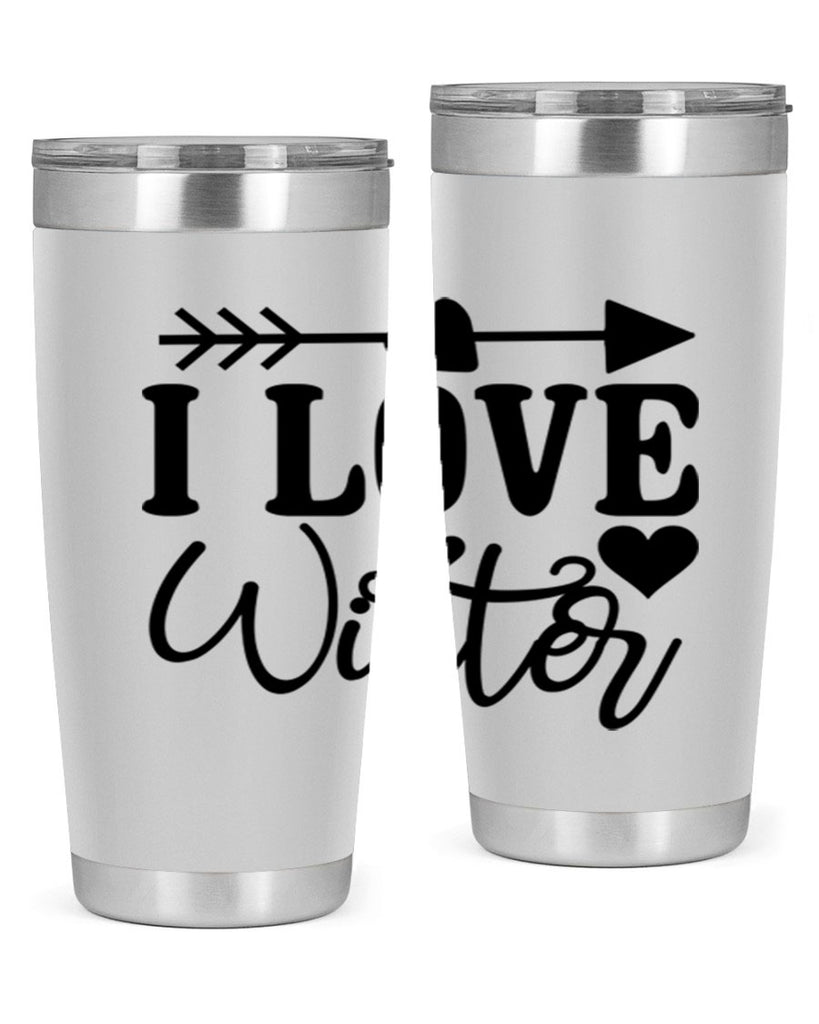 I Love Winter 227#- winter- Tumbler