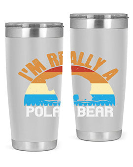 I'm Really A Polar Bear 38#- Bears- Tumbler