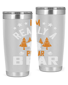 I'm really a polar bear 17#- Bears- Tumbler