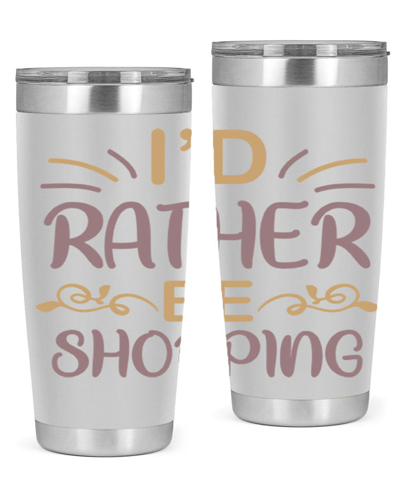 Id Rather Be Shopping 109#- fashion- Cotton Tank
