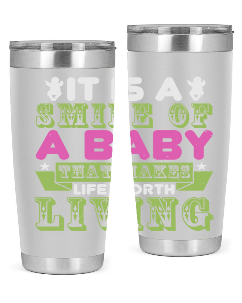 It is a smile of a baby Style 188#- baby- tumbler