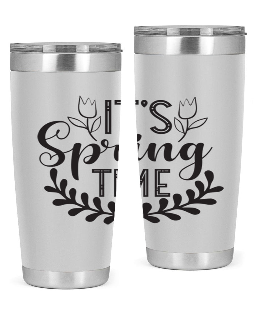 It's spring time281#- spring- Tumbler