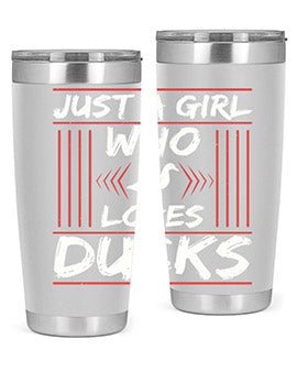 Just A Girl Who Loves Ducks Style 33#- duck- Tumbler