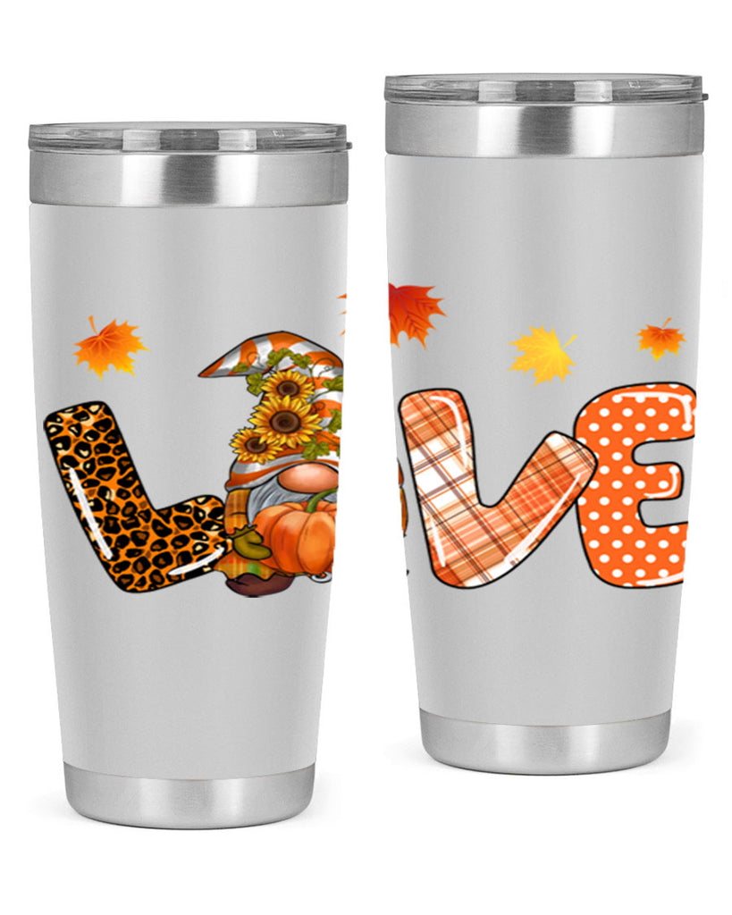LOVEFallGnomeAutumn 416#- fall- Tumbler