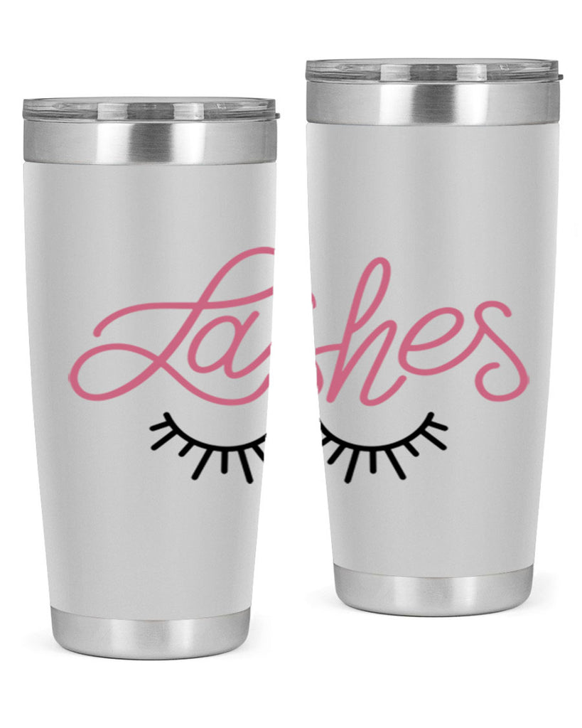 Lashes Style 63#- make up- Tumbler