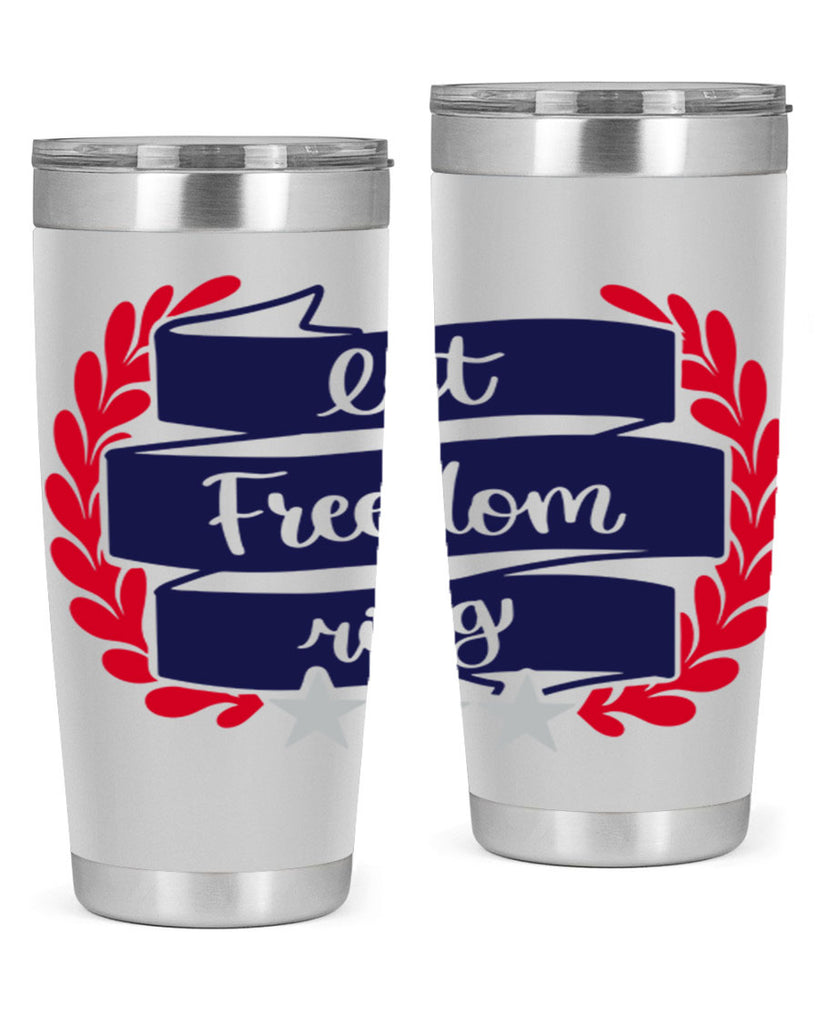 Let Freedom Ring Style 159#- Fourt Of July- Tumbler