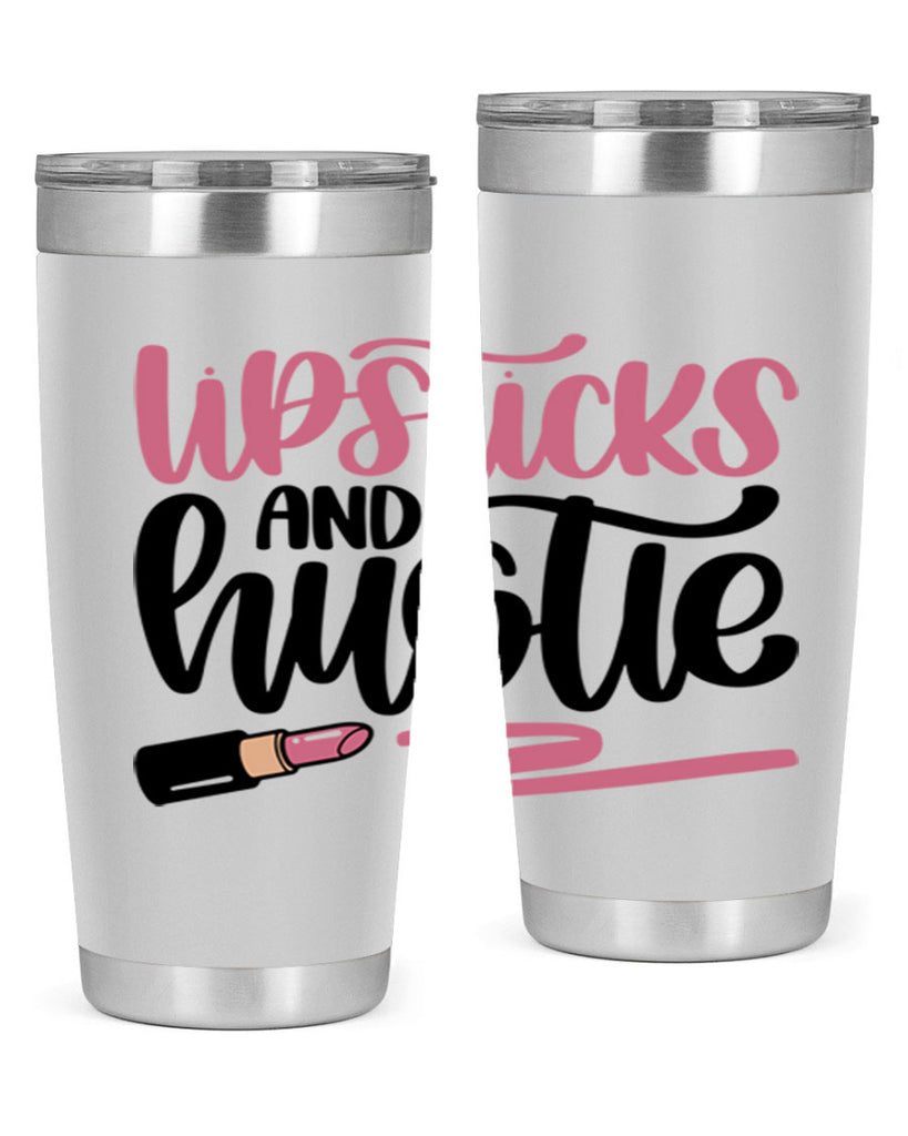 Lipstick And Hustie Style 58#- make up- Tumbler