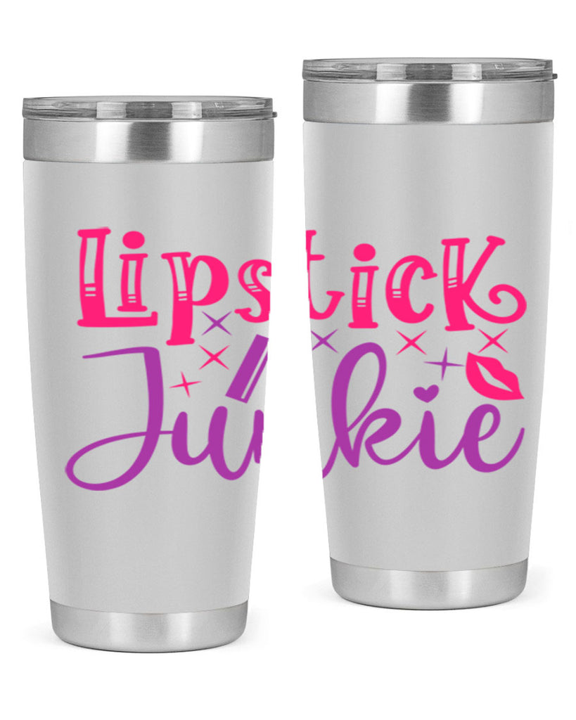 Lipstick Junkie Style 228#- make up- Tumbler
