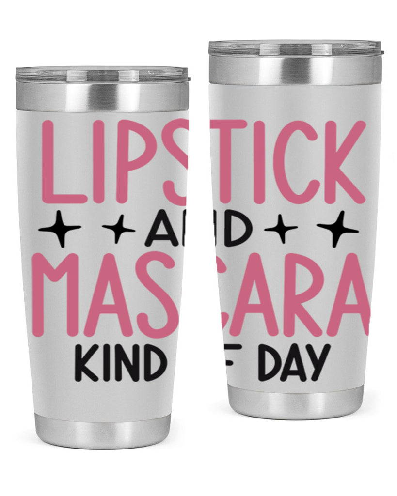 Lipstick and Mascara Kind of Day Style 57#- make up- Tumbler