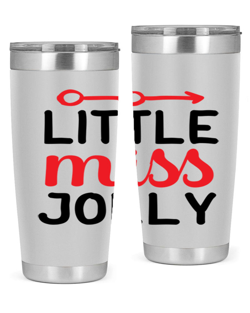 Little miss jolly 306#- winter- Tumbler