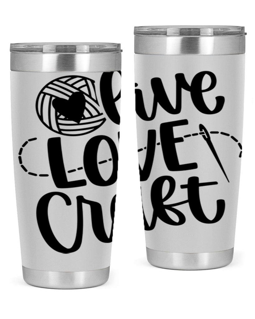 Live Love Craft 15#- crafting- Tumbler