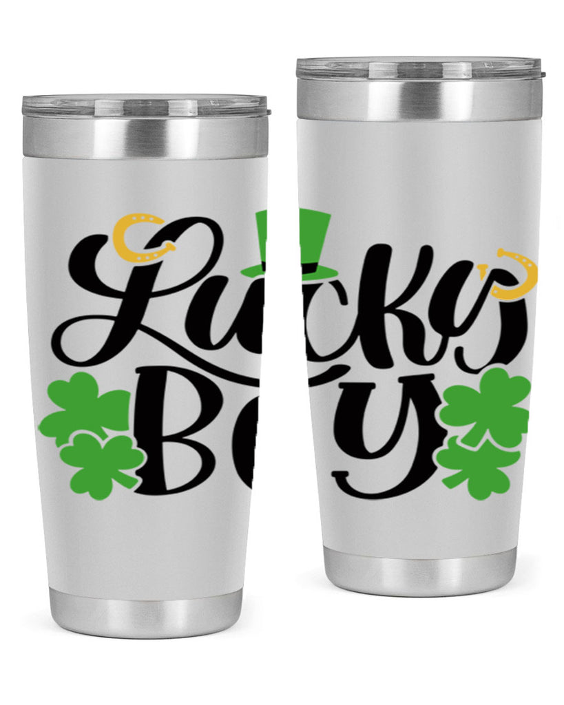 Lucky Boy Style 59#- St Patricks Day- Tumbler