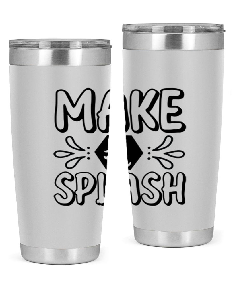 Make a splash 310#- mermaid- Tumbler