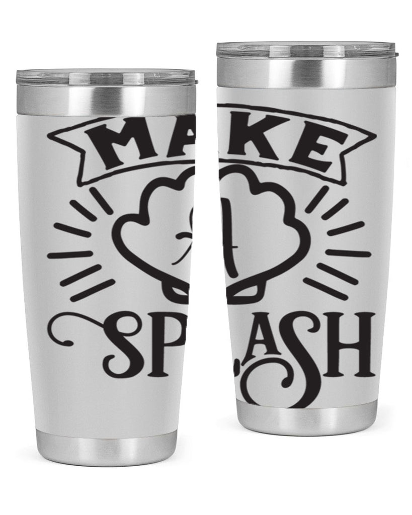 Make a splash 312#- mermaid- Tumbler