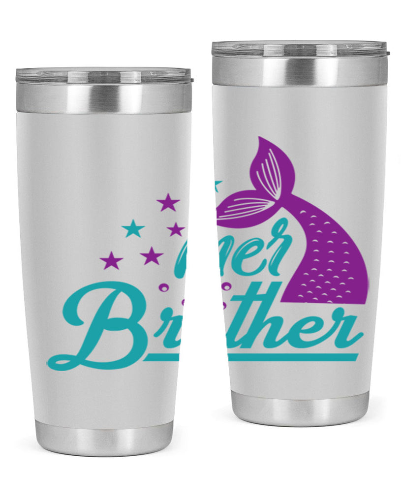 Mer Brother 323#- mermaid- Tumbler