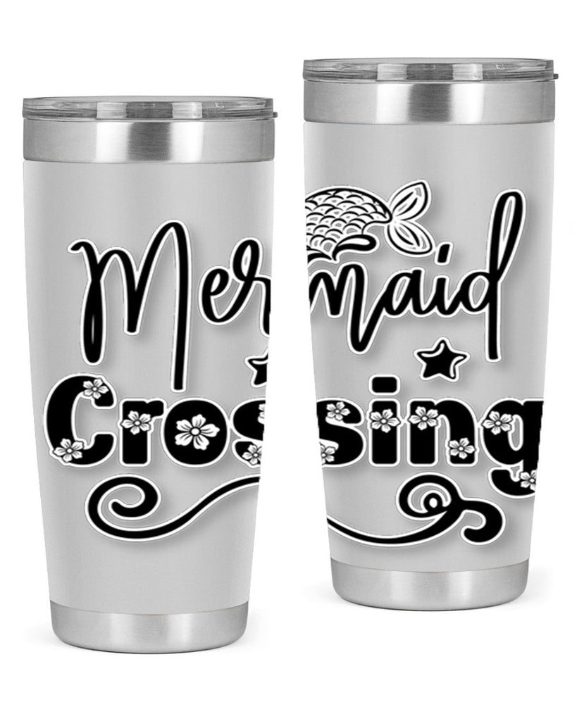Mermaid Crossing 400#- mermaid- Tumbler