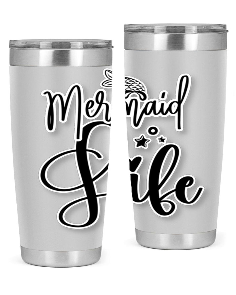 Mermaid Life 429#- mermaid- Tumbler