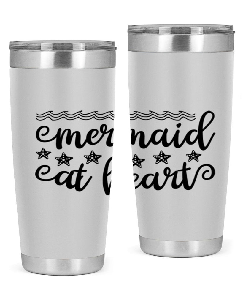 Mermaid at heart design 398#- mermaid- Tumbler