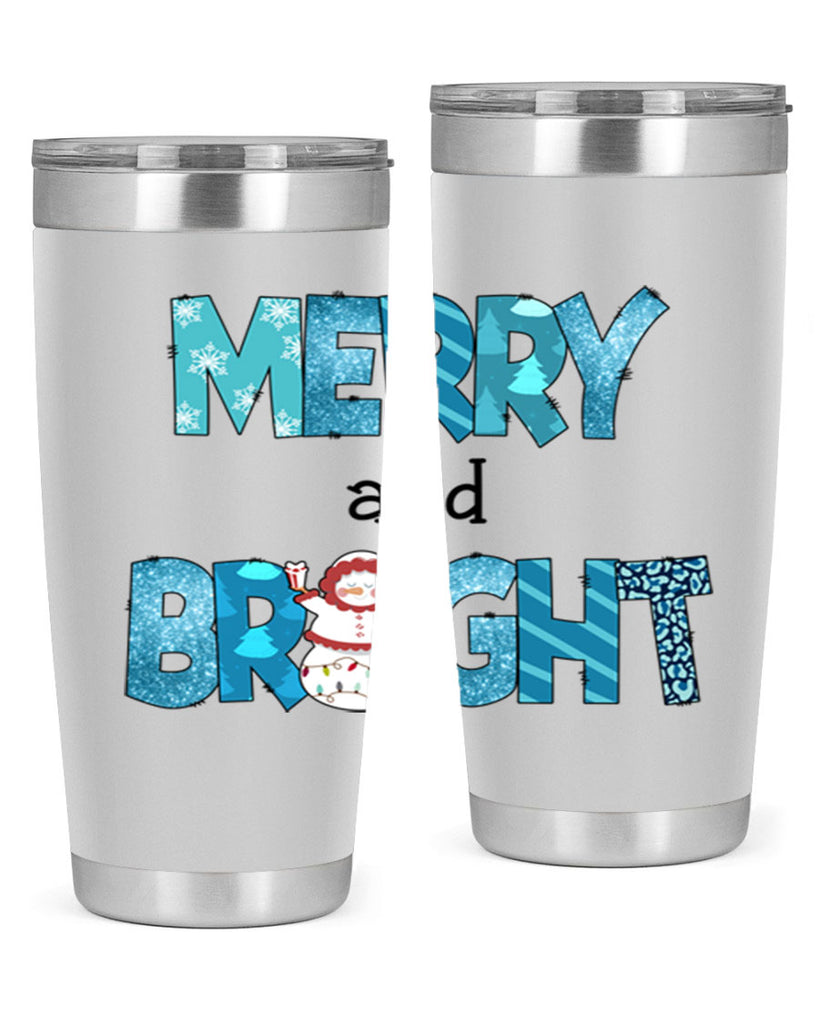 Merry and Bright 321#- winter- Tumbler