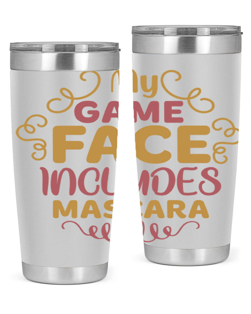 My Game Face Includes Mascara 127#- fashion- Cotton Tank