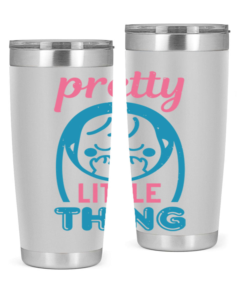 Pretty little Thing Style 19#- baby shower- tumbler