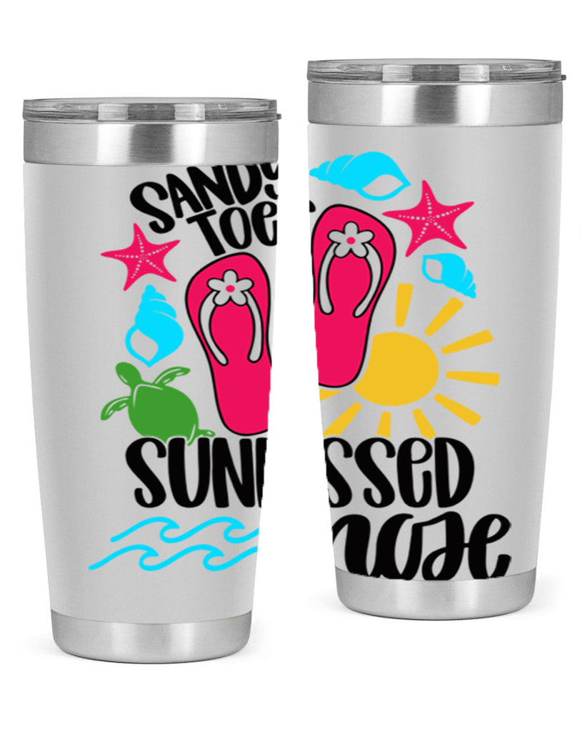 Sandy Toes Sunkissed Nose Style 27#- summer- Tumbler