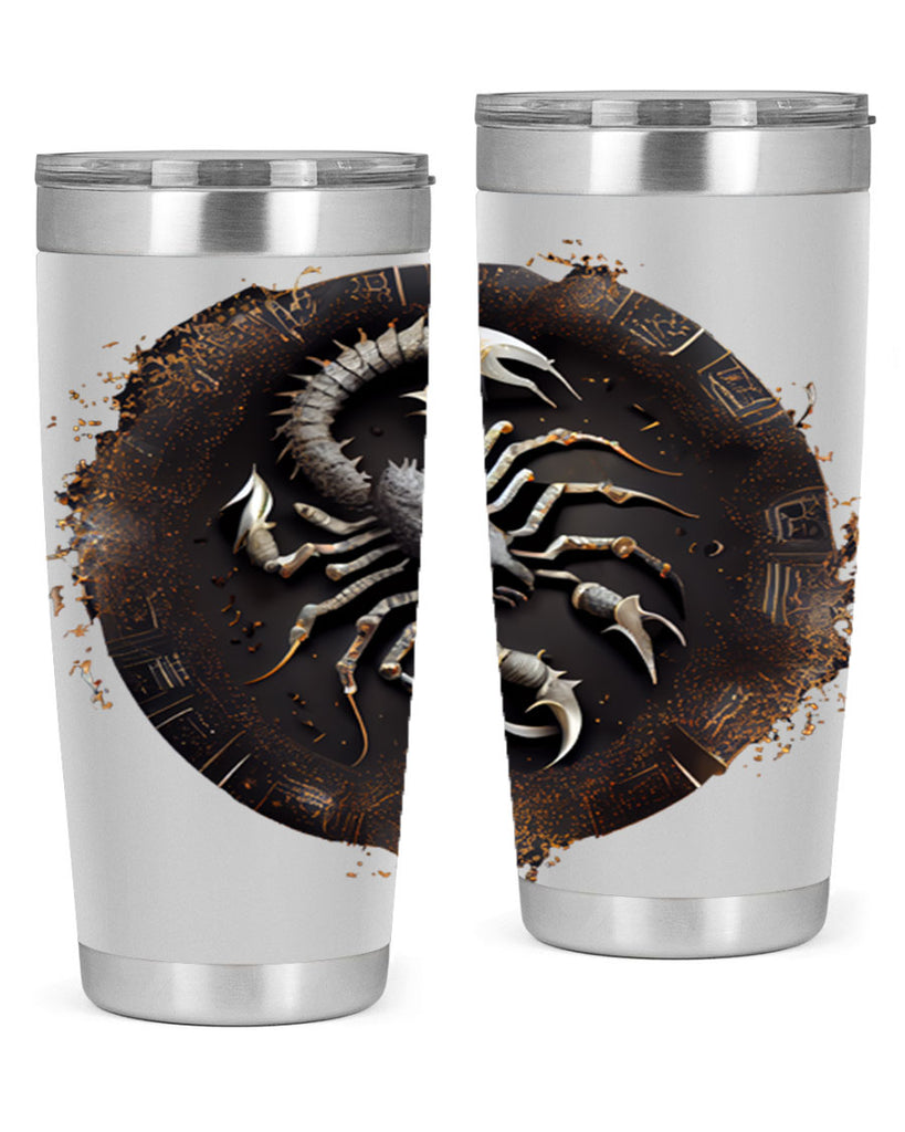 Scorpius 467#- zodiac- Tumbler