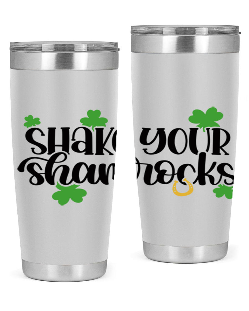 Shake Your Shamrocks Style 32#- St Patricks Day- Tumbler