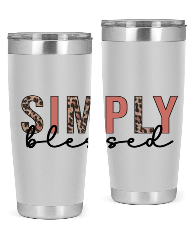 Simply blessed 575#- fall- Tumbler