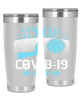 Stop covid Style 22#- corona virus- Tumbler
