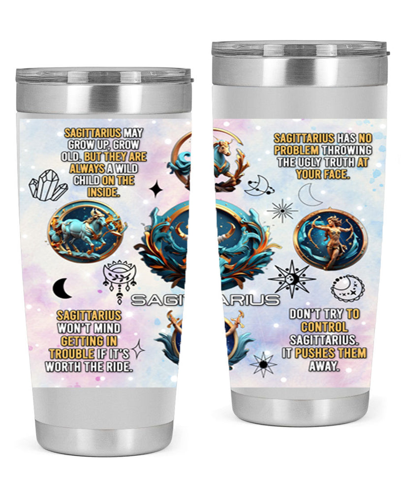 StraightSaggitarius 476#- zodiac- Tumbler