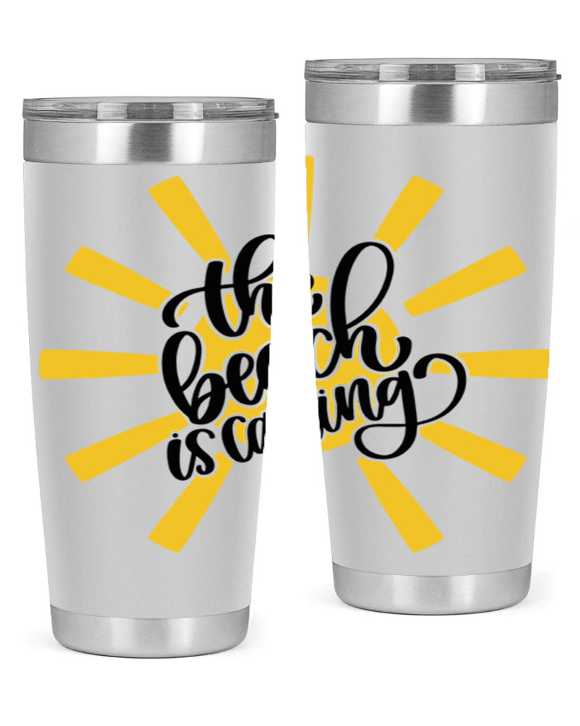 The Beachy Is Calling Style 10#- summer- Tumbler