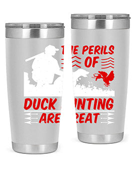 The perils of duck hunting are great Style 14#- duck- Tumbler