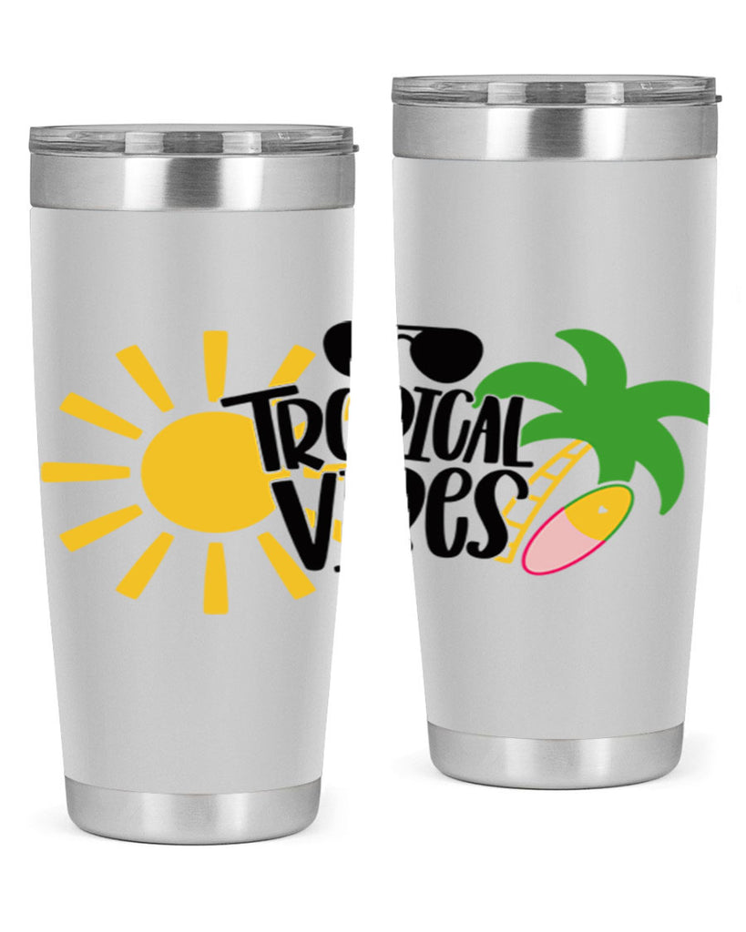 Tropical Vibes Style 9#- summer- Tumbler
