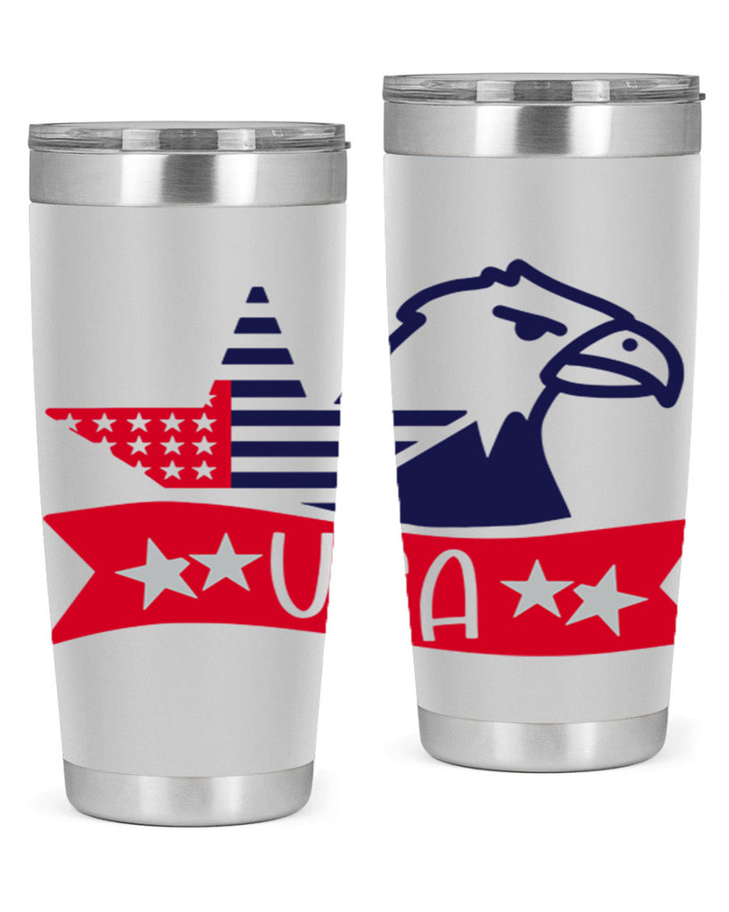 USA Style 182#- Fourt Of July- Tumbler