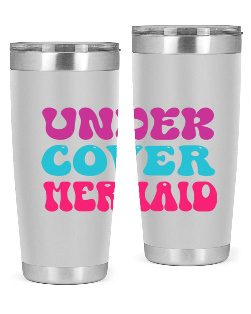 Under Cover Mermaid 635#- mermaid- Tumbler