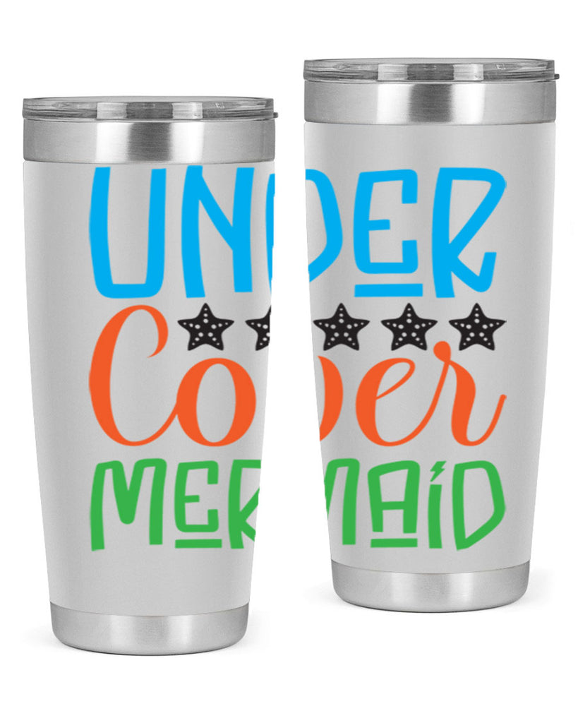Under Cover Mermaid 648#- mermaid- Tumbler