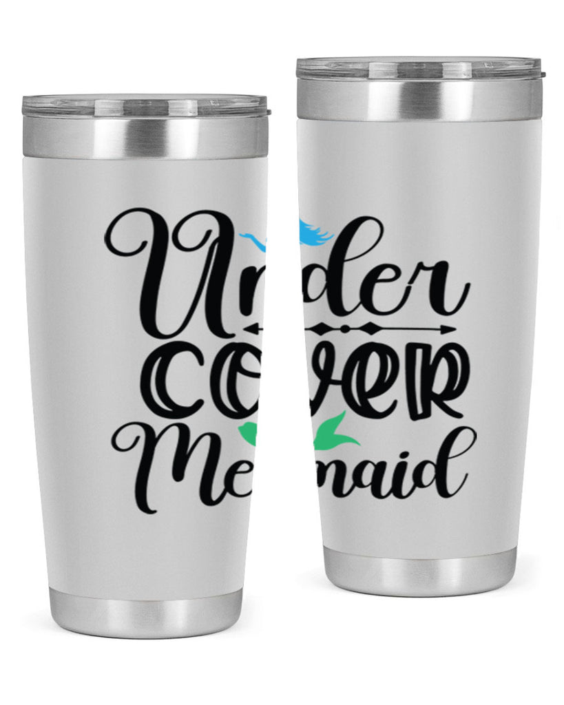 Under Cover Mermaid 651#- mermaid- Tumbler