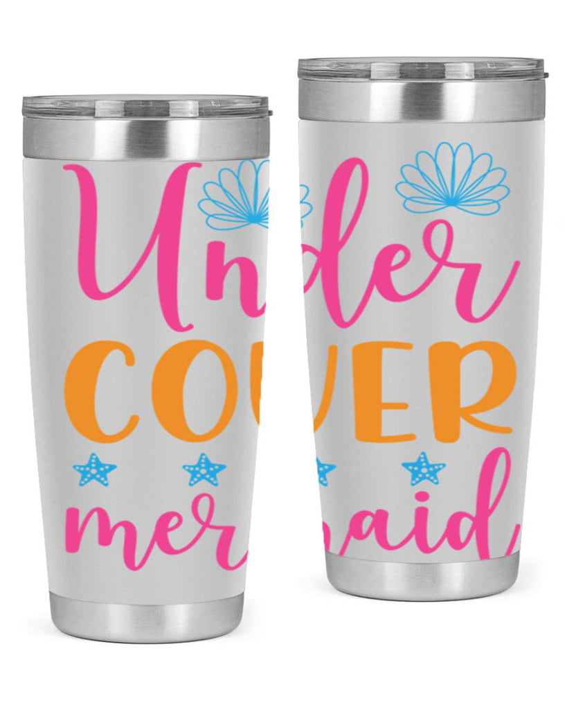 Under Cover Mermaid Design 653#- mermaid- Tumbler